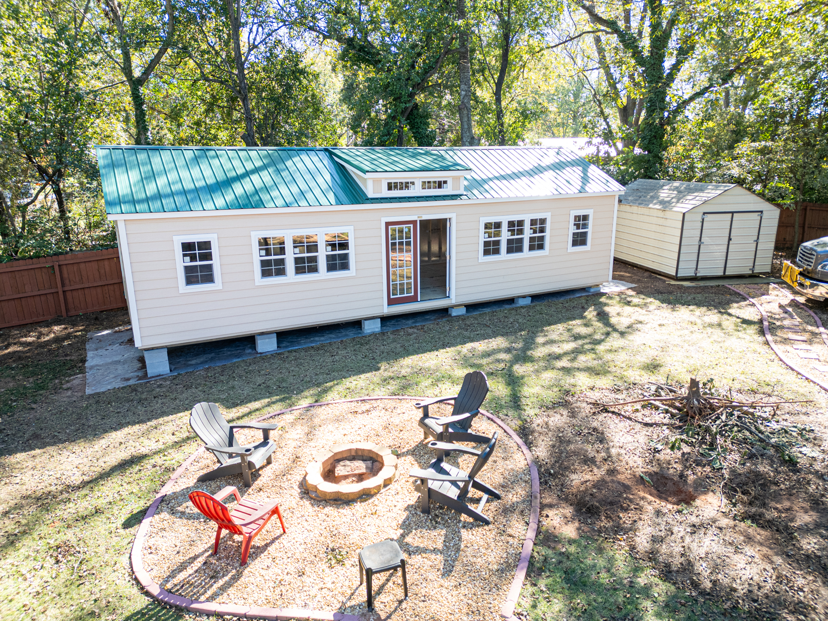 Shed Final Position